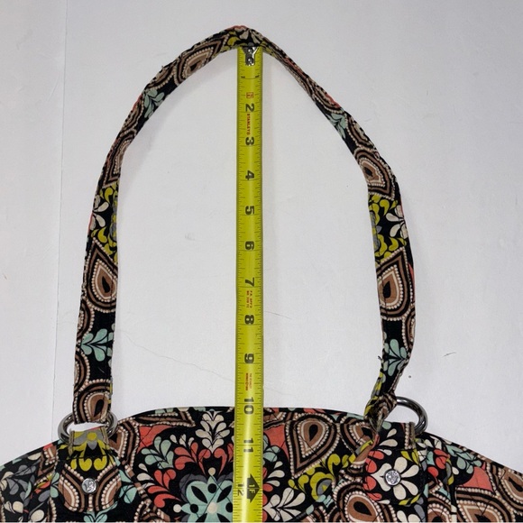 Vera Bradley Iconic Glenna Satchel Shoulder Bag Retired Sierra Pattern - Picture 15 of 15